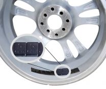 Wheel Weight - Tape (Steel) - 1/4 Oz. Low Profile (Roll 715 Segments)(Blk)