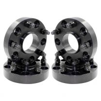4 Pieces 1.25" Wheel Spacers Adapters 5 on 5.50 | 77.8mm Hub Centric | M14 1.50 Lugs | 5x5.50 | 14x1.50  Studs Fits 2012 + Ram 1500 2019 + 1500 Classic