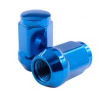 Lug Nut - Bulge Acorn (3/4) - 1/2 (Blue)(1 PC)