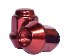 ATV 451138R Lug Nut | Bulge Acorn [17mm Hex] 2 Piece 10mm 1.25 [Red] Lugs