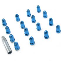 Lug Pack - Car Spline - M10 1.25 (Blue)(4 Lug)(Lugs Only)
