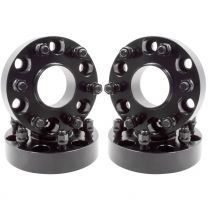 Set of 4 1.50" Wheel Spacers Adapters Hub Centric 6x139.7mm 6x5.50 77.80mm Thickness M14x1.5 Fits Nissan Armada Ram 1500