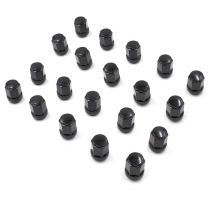 Set of 5 Zinc Lug Nuts M12-1.5 Ball Seat 