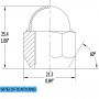 Factory Style - Lug Pack (Blk) - Subaru (3/4) M12 1.25 (5 Lug)(Lugs Only)