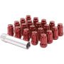 Lug Pack - Car Spline - M12 1.25 (20 Lug)(Red)(1 PC)