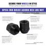 Install Kit - OE Bulge Acorn(13/16) - 1/2 (5 Lug)(Blk)(Lugs Only)