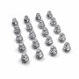 20 Pcs M14x1.5 14x1.5 Thread OEM Factory Style Lug Nuts with Washer 1.8