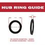 Hub Ring - 78mm OD (4 Pack) - 66.1mm ID