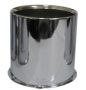 Cap - Push Thru Steel (Open End) - 4.250 Bore