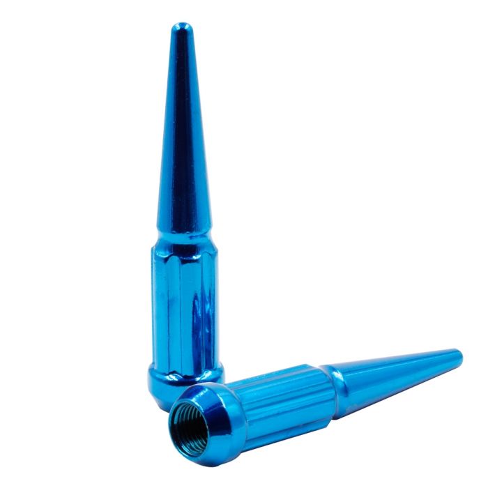 Lug Nut - Spike Spline - M14 1.5 (Spline)(Blue)