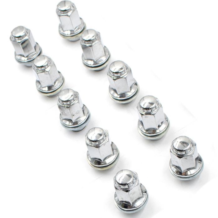 10 Pcs M14x1.5 14x1.5 Thread OEM Factory Style Lug Nuts Toyota Mag with Washer 1.8