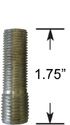 Wheel Stud - Thread In - 14mm 1.25 to M12 1.5  (1.75 Long)