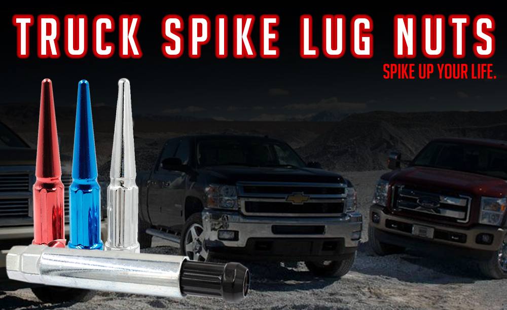 251548 Lug Pack - Truck Spline Spike - 14mm  (5 Lug)